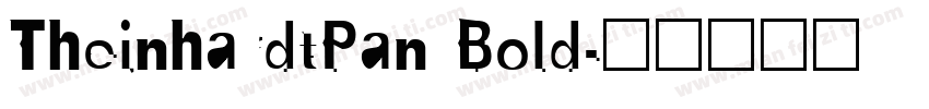 TheinhardtPan Bold字体转换